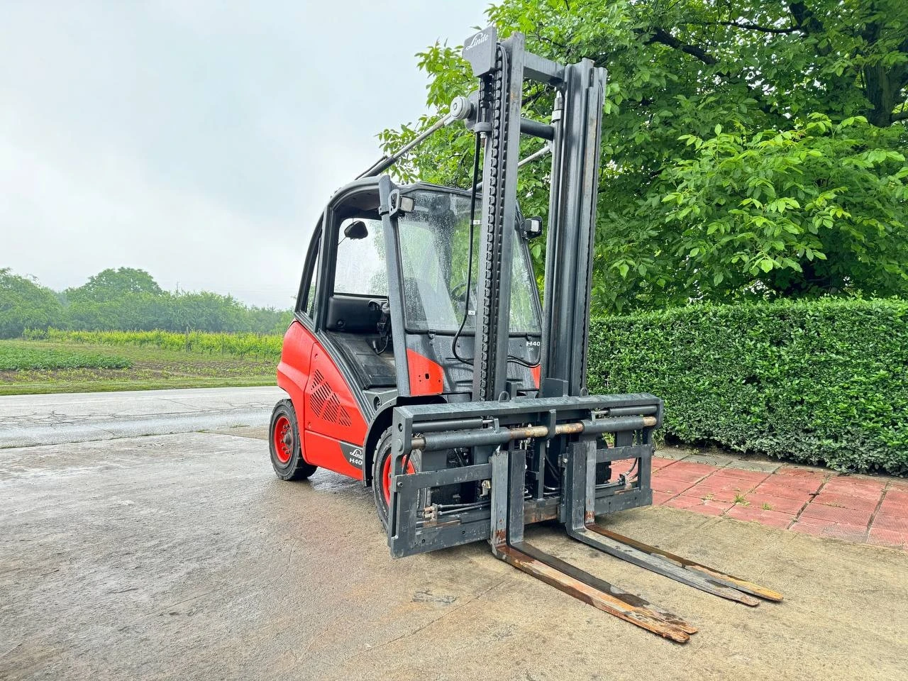 Мотокар Linde H40D